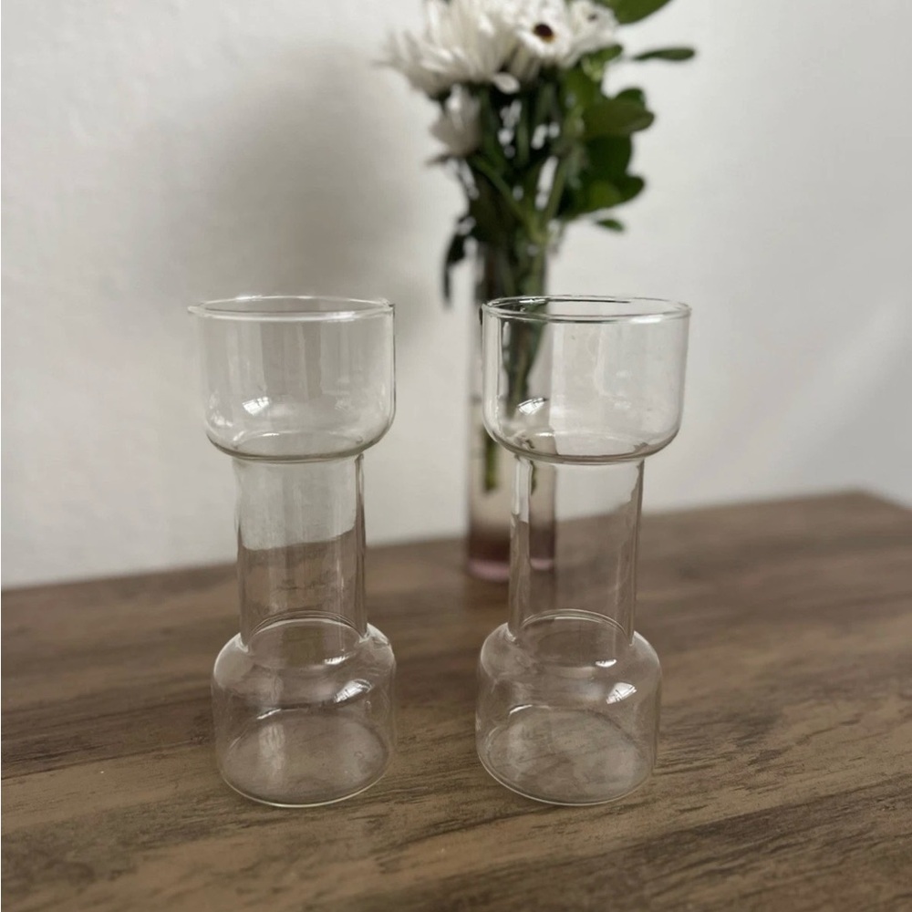 Pyrex Vintage USA The Un-Candle Glass Floating Candle 7" Corning